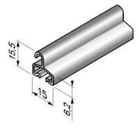 ALUTECH ES/77: Профиль концевой ES/77 (цв. 225) фотография