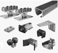 Комплект фурнитуры для откатных ворот до 700кг (7м) - оцинкованная балка фотография