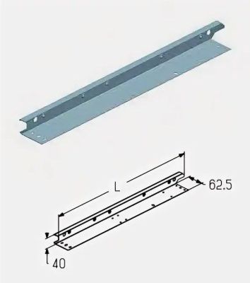 ALUTECH:  401330810 - Накладка боковая  EC-45.475R фотография