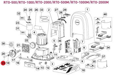 ALUTECH RTO.19-F: Ось разблокировки фотография