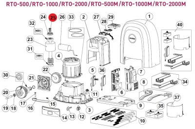 ALUTECH RTO.25-500-F: Пружина RTO-500 фотография